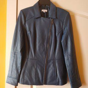 Denim & Co  Size S  Real Lamb Leather Jacket